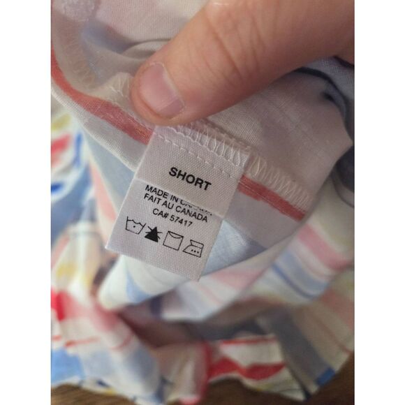 The Sleep Shirt Short Sleep Shirt Petite Midsummer Stripe - Picture 5 of 5